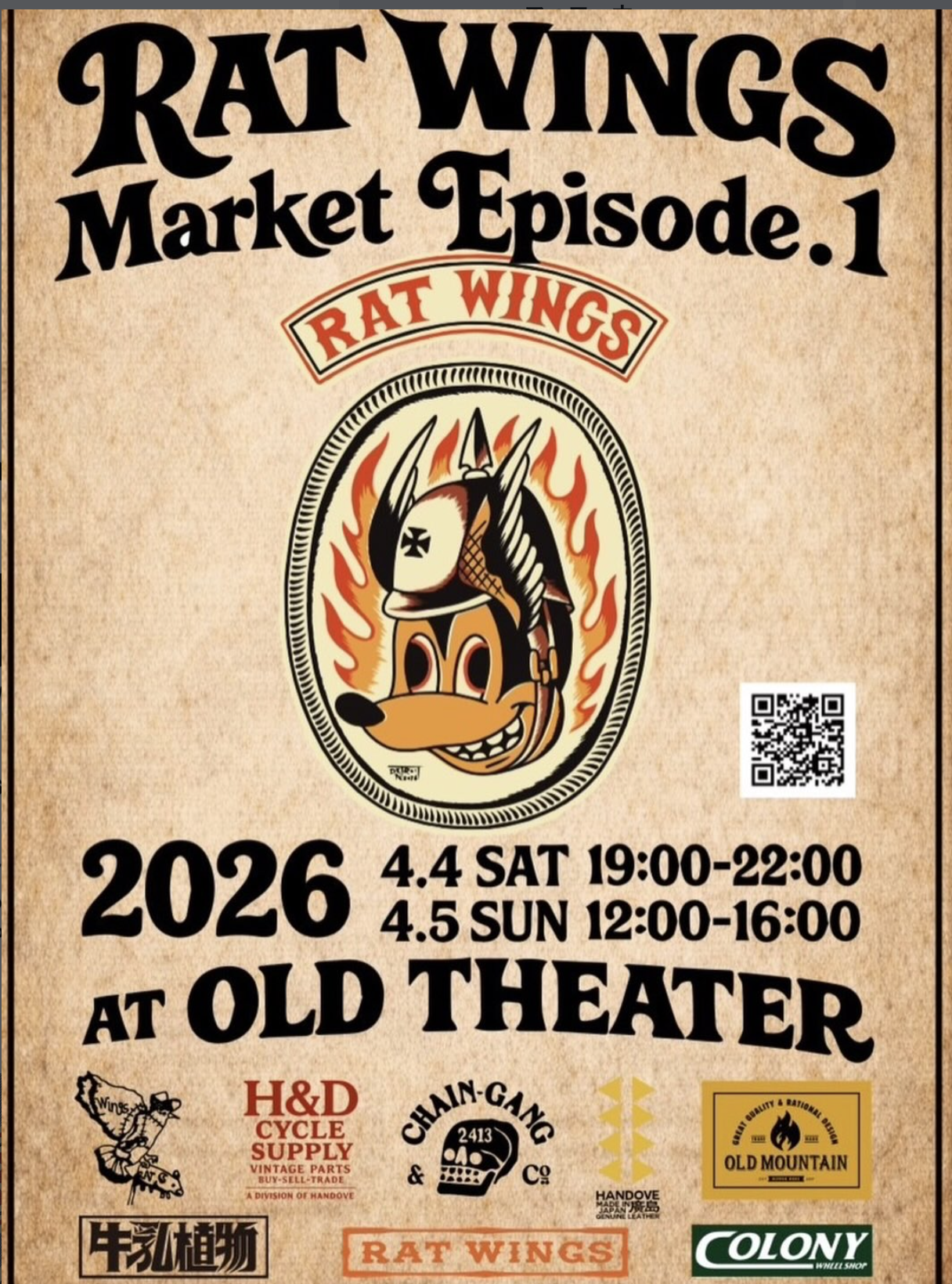 RAT WINGS MARKETepisode.1