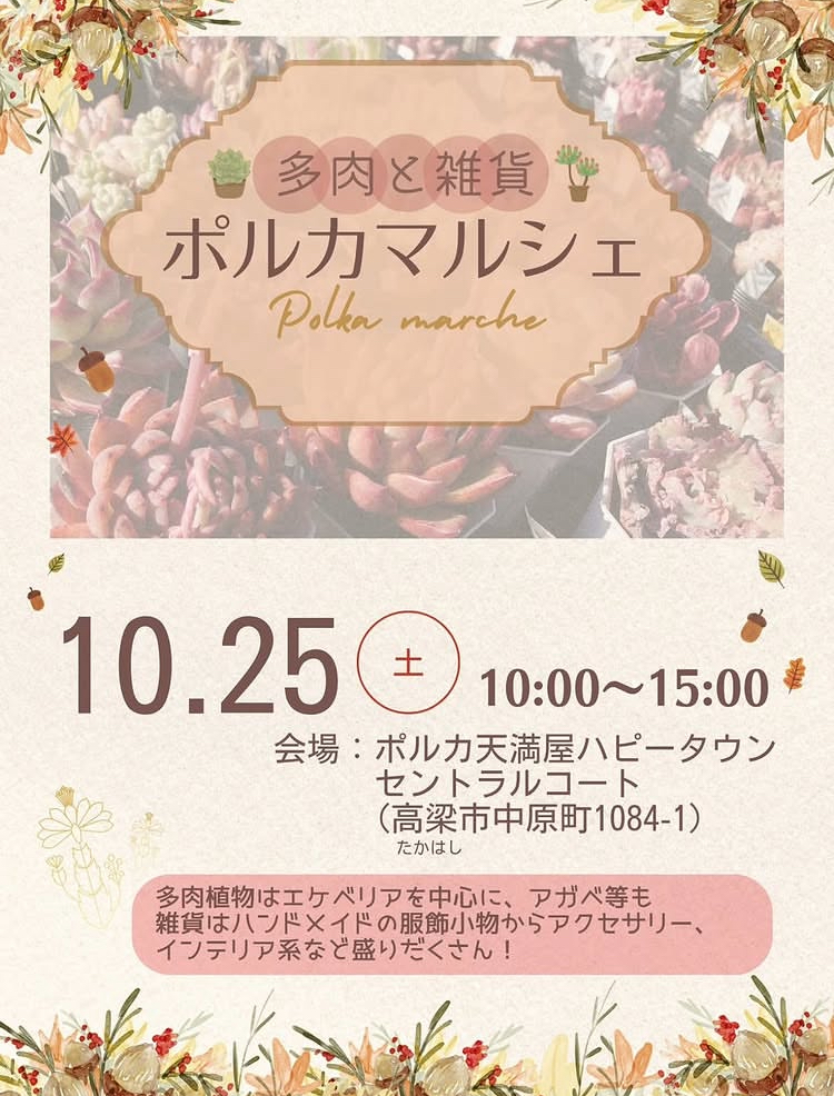 多肉と雑貨 ポルカマルシェ