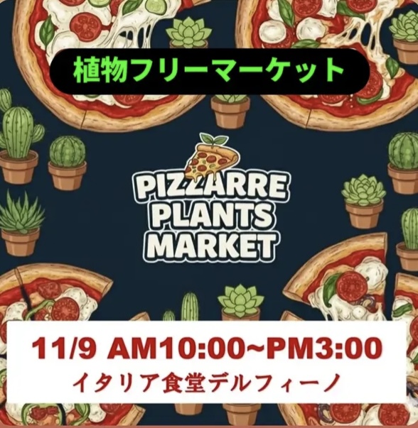 大丈夫4回ピザールプランツマーケット