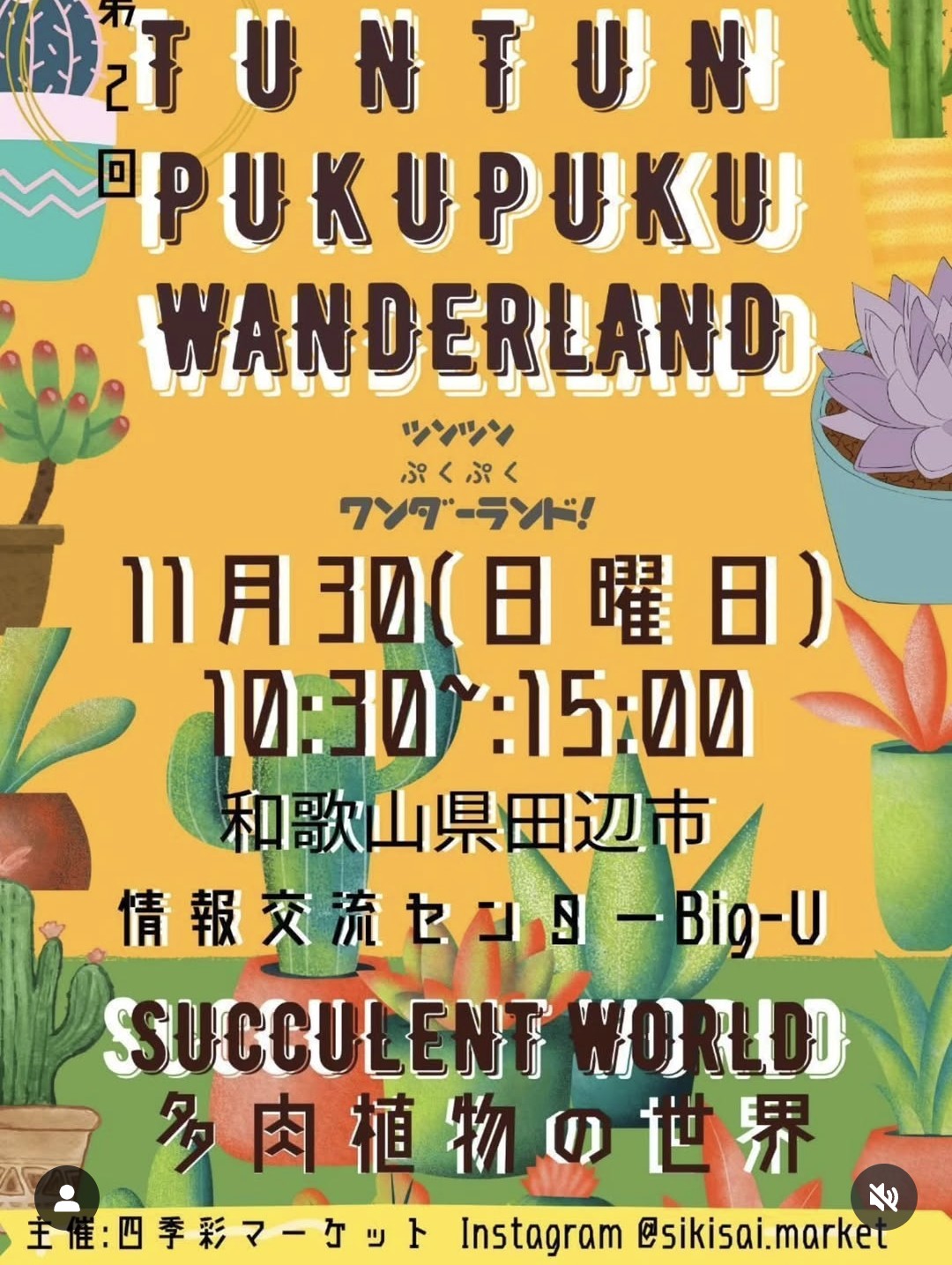 ツンツンぷくぷくワンダーランド