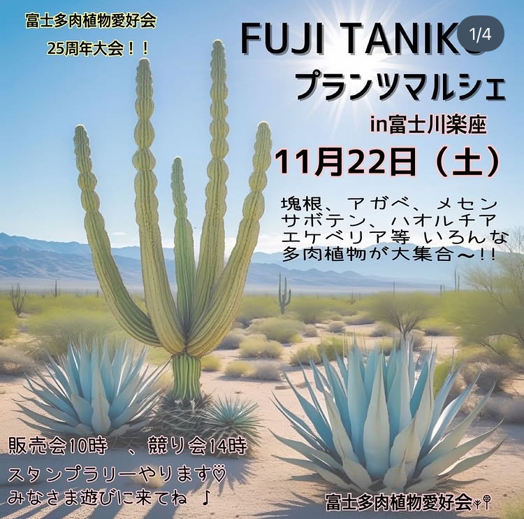 FUJI TANIKU プランツマルシェ in 富士川楽座